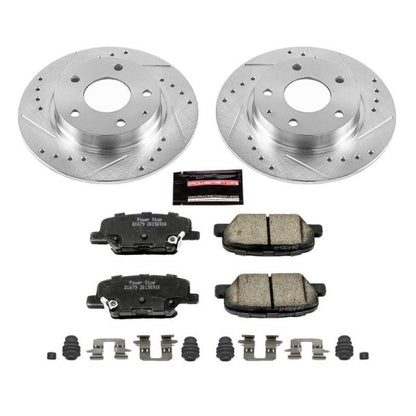 PowerStop Power Stop 14-16 Mazda 3 Rear Z23 Evolution Sport Brake Kit