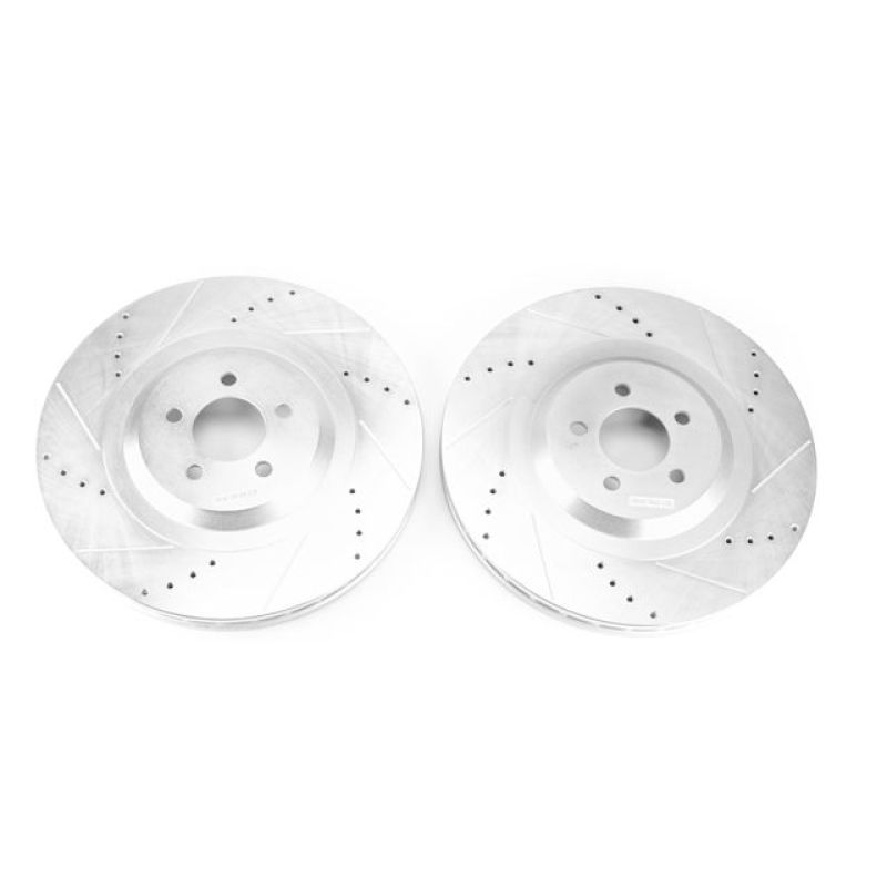 PowerStop Power Stop 15-20 Dodge Charger Front Drilled & Slotted Rotor - Pair
