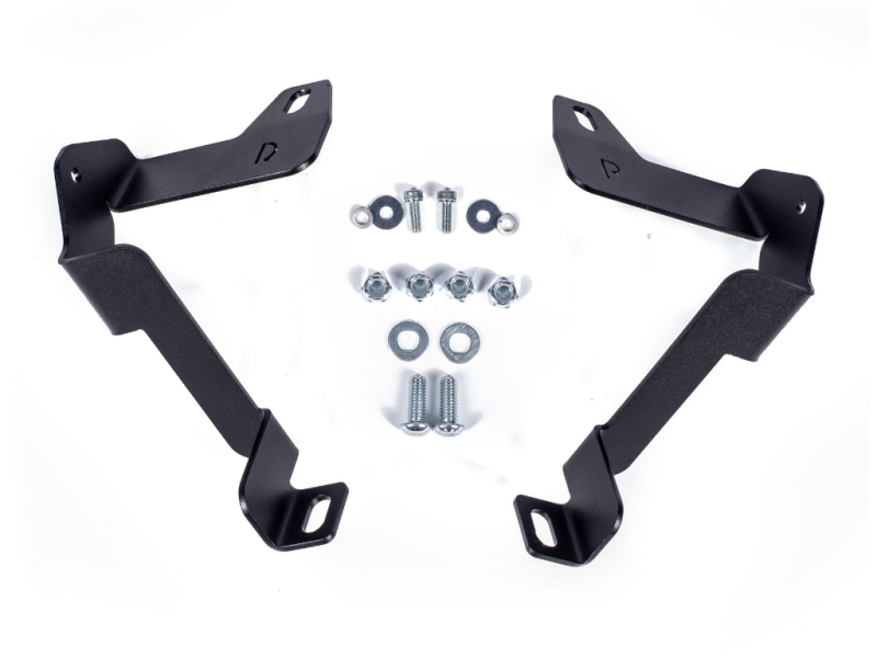 Cali Raised LED Cali Raised 14-21 Toyota Tundra 32In Lower Bumper Hidden Led Light Bar Brackets Kit - Brackets Only