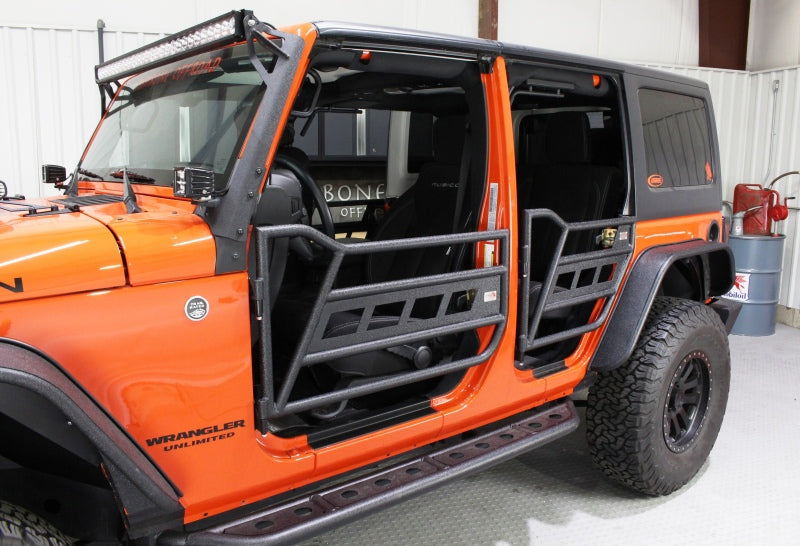 Fishbone Offroad 07-18 Jeep Wrangler JK 4 Door Front/Rear Tube Doors