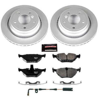 PowerStop Power Stop 01-03 BMW 525i Rear Z23 Evolution Sport Coated Brake Kit