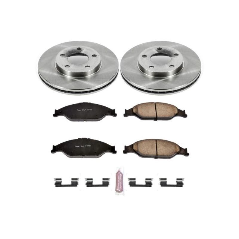 PowerStop Power Stop 99-04 Ford Mustang Front Autospecialty Brake Kit