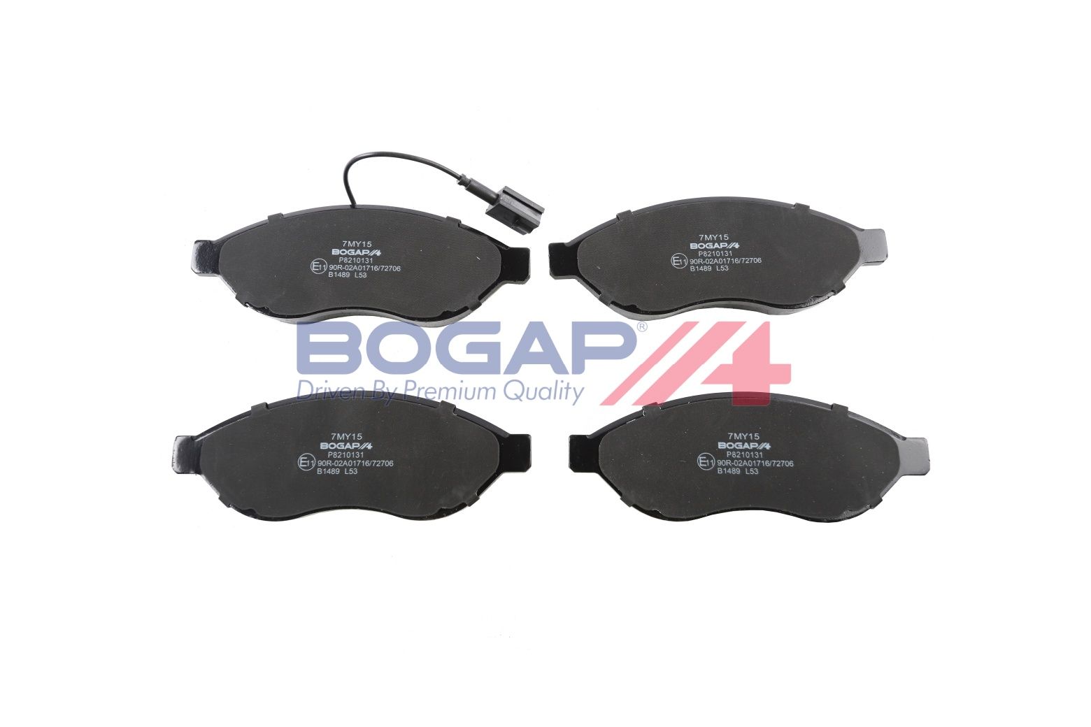 BOGAP P8210131 Brake Pad Set, Disc Brake | ML Performance Car Parts