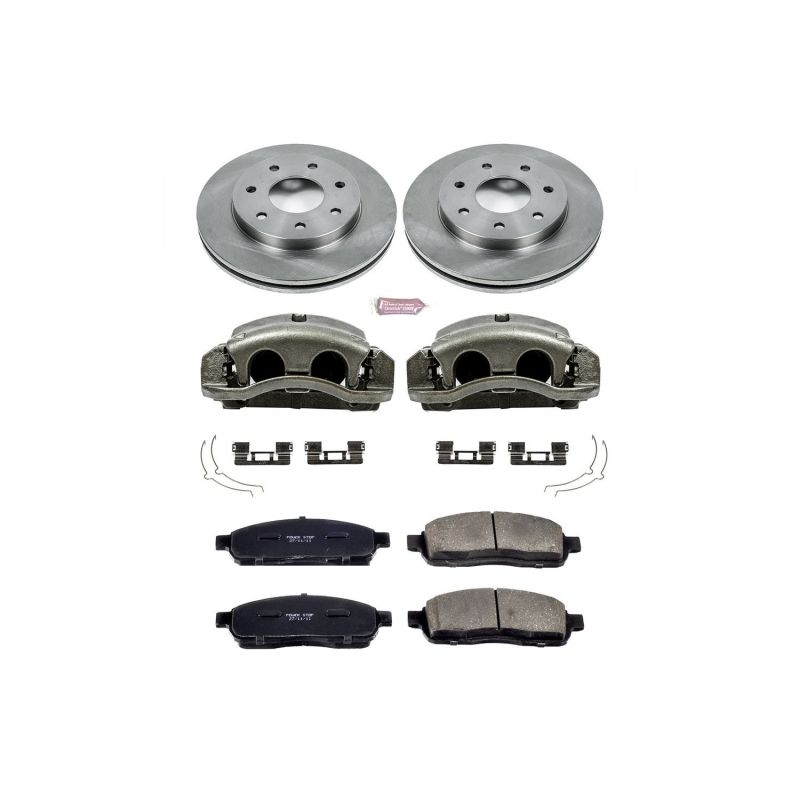 PowerStop Power Stop 06-08 Lincoln Mark LT Front Autospecialty Kit w/Cals