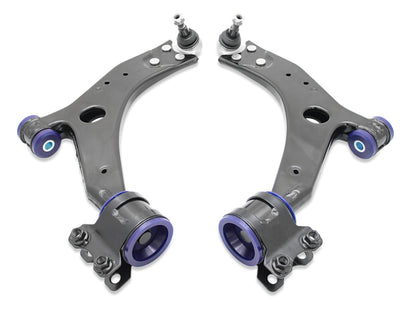 SuperPro 05-11 Ford Focus LS/LT/LV Volvo S40/V50 and C70/21mm Front Lower Control Arm Assembly Kit