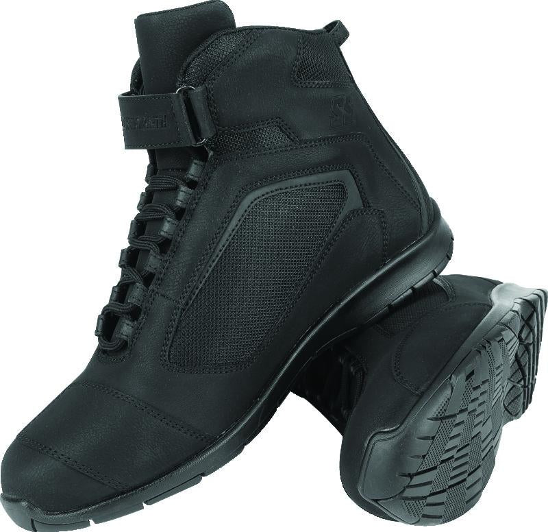 Speed and Strength Moment of Truth Leather Shoe Black Size - 10