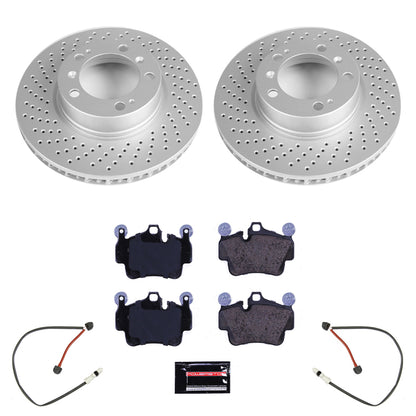 PowerStop Power Stop 06-08 Porsche 911 Front Euro-Stop Brake Kit