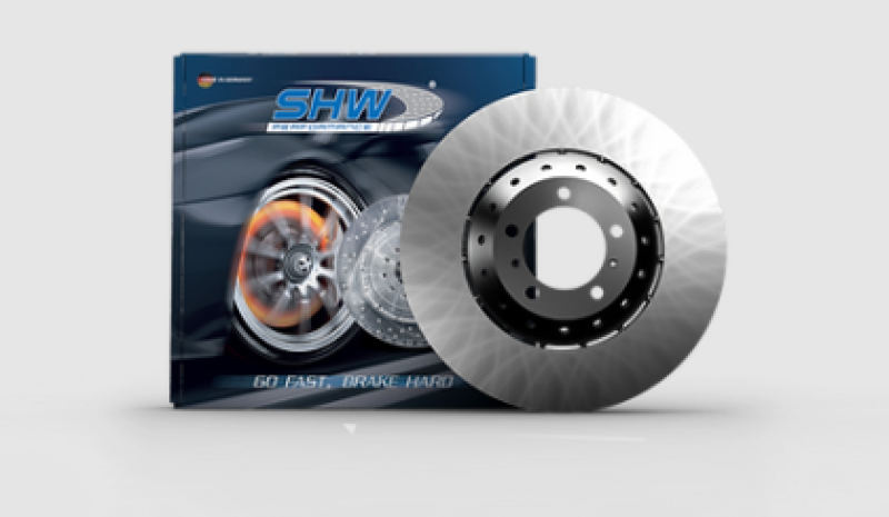 SHW Performance SHW 15-18 Porsche Cayenne GTS w/19in Wheel w/o Ceramics Right Frt Smooth LW Brake Rotor(95835140450)
