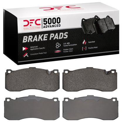 DFC 06-13 BMW 330I Front 5000 Advanced Low Metallic Brake Pads