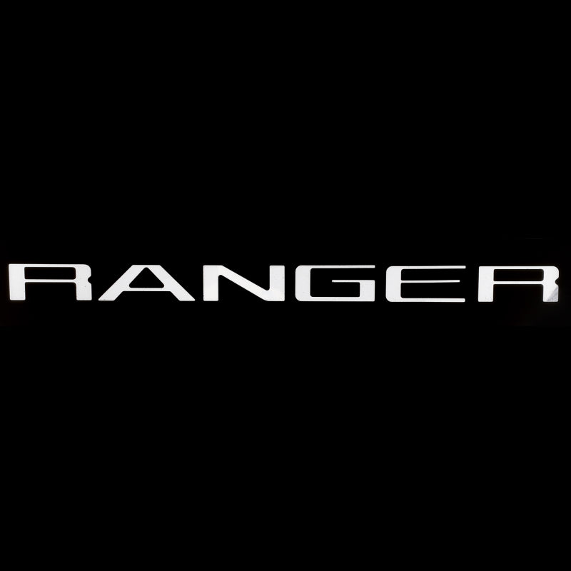 Putco 19-20 Ford Ranger - Stainless Steel Tailgate Letters RANGER