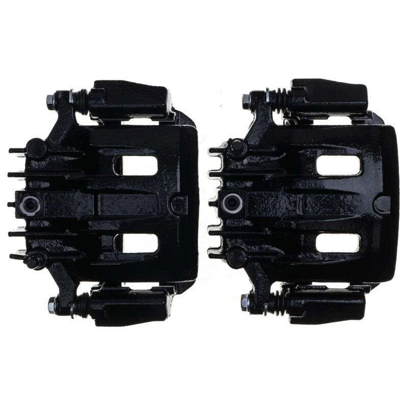 PowerStop Power Stop 00-05 Ford Excursion Rear Black Caliper - Pair w/Bracket