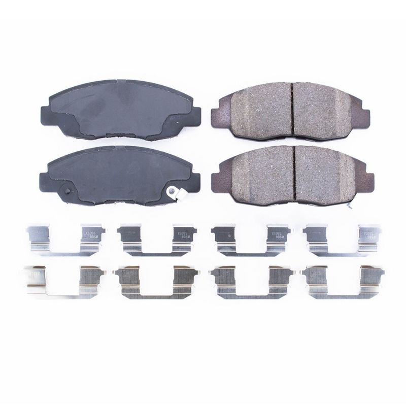 PowerStop Power Stop 97-99 Acura CL Front Z17 Evolution Ceramic Brake Pads w/Hardware