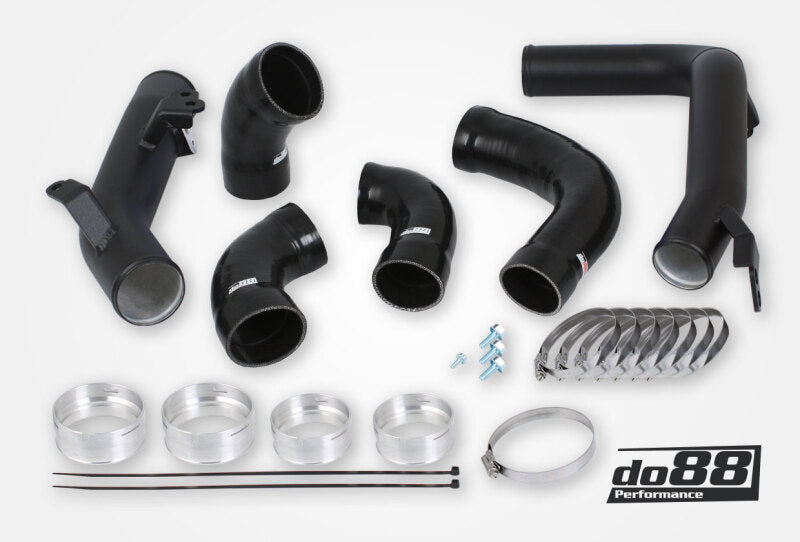 do88 Volvo S60 V60 XC60 V90 S90 XC90 SPA Pressure Pipes Petrol OEM Intercooler Black Hoses