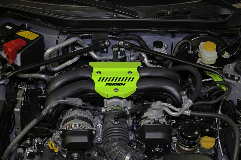 Perrin Performance PERRIN 22-25 Subaru BRZ / Toyota GR86 Engine Cover - Neon Yellow