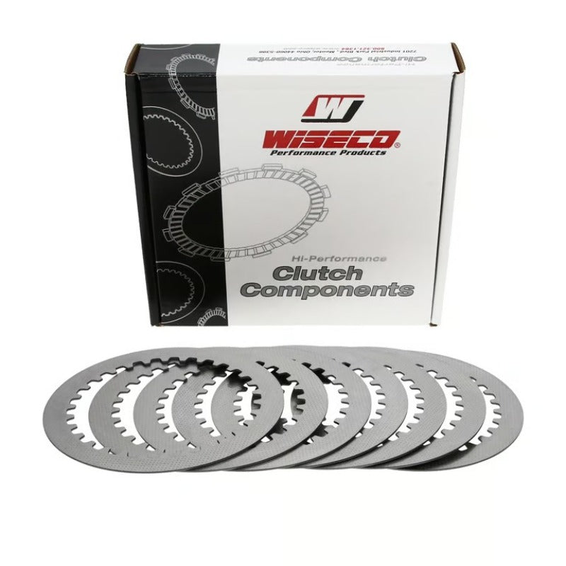Wiseco Clutch Plate Kit 5 Alloy & 2 Steel Clutch Basket