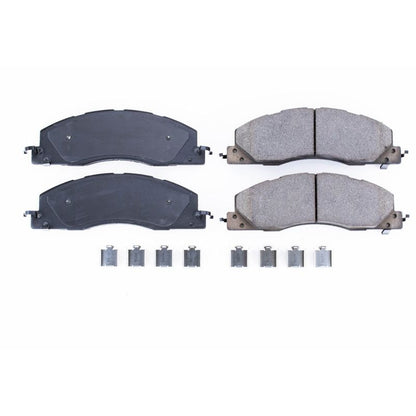 PowerStop Power Stop 09-10 Dodge Ram 2500 Front Z17 Evolution Ceramic Brake Pads w/Hardware