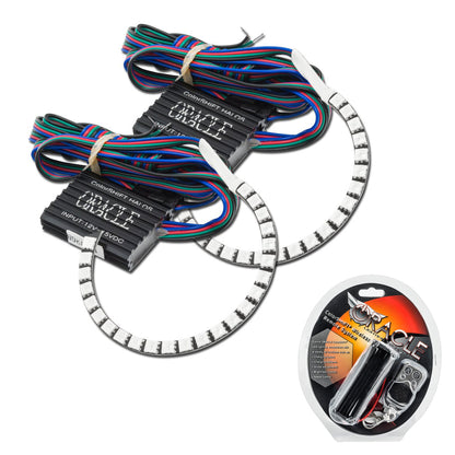 ORACLE Lighting Oracle 16-18 Chevrolet Camaro RS Headlight Projector Halo Kit - ColorSHIFT