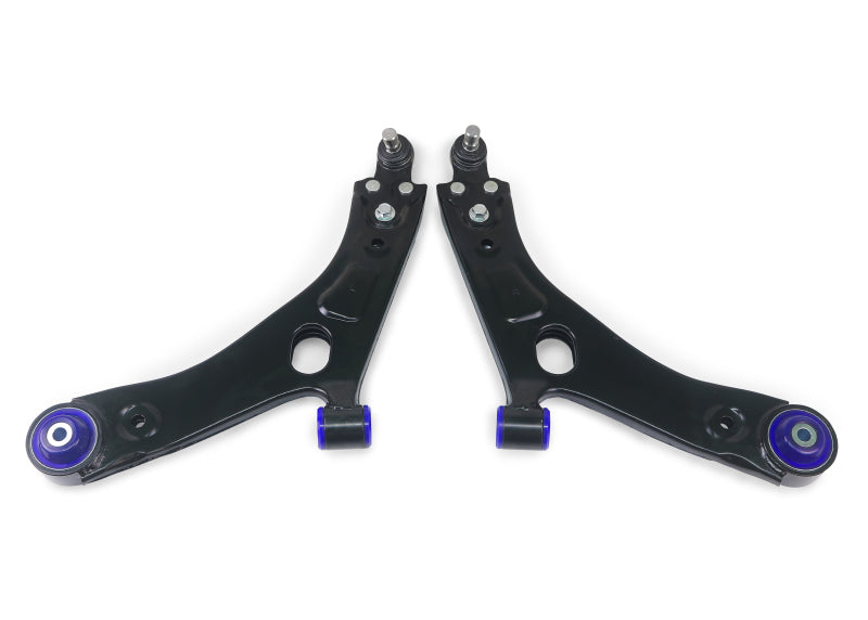 SuperPro 11-16 Kia Sportage Front Lower Control Arm Set W/ Sp Bushings