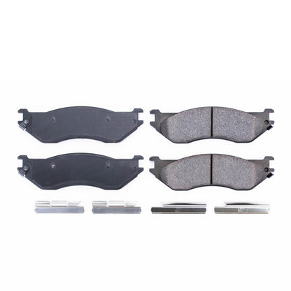PowerStop Power Stop 04-06 Dodge Durango Front Z17 Evolution Ceramic Brake Pads w/Hardware