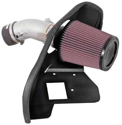 K&N Engineering K&N 07-10 Toyota Camry V6-3.5L Silver Typhoon Short Ram Intake