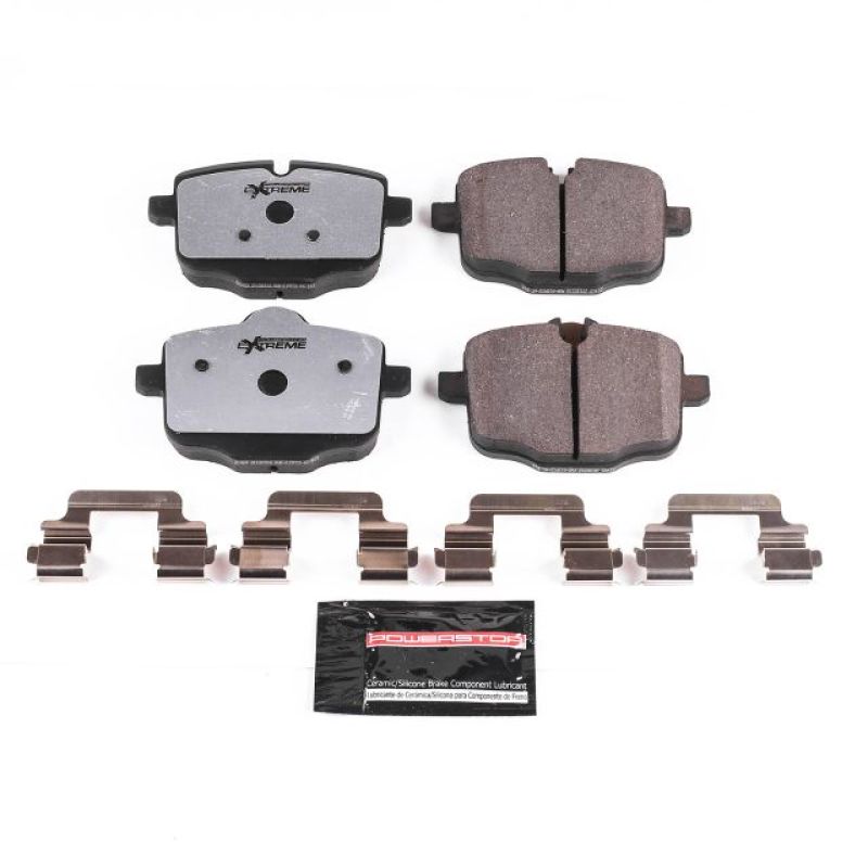 PowerStop Power Stop 2017 BMW 530i Rear Z26 Extreme Street Brake Pads w/Hardware