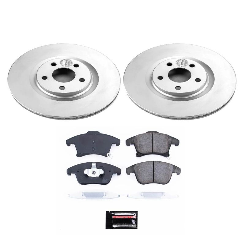 PowerStop Power Stop 19-20 Ford Police Responder Hybrid Front Z17 Evolution Geomet Coated Brake Kit