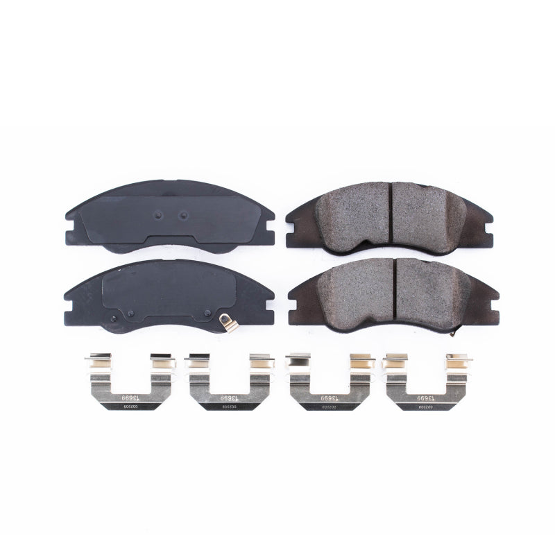 PowerStop Power Stop 05-09 Kia Spectra Front Z17 Evolution Ceramic Brake Pads w/Hardware