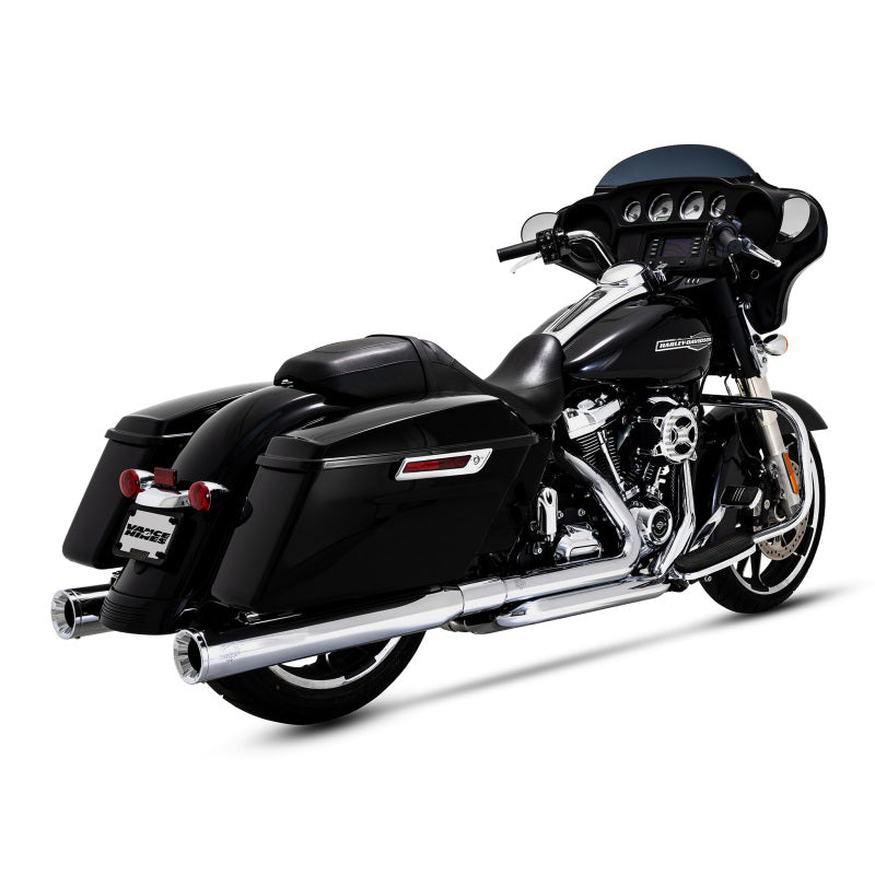 Vance and Hines Vance & Hines HD Dresser Duals 17-22 HDr/Heatshield PCX Header Exhaust