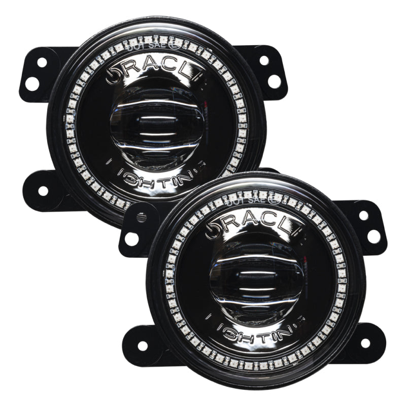 ORACLE Lighting Oracle Jeep Wrangler JK/JL/JT High Performance W LED Fog Lights - ColorSHIFT - Dynamic