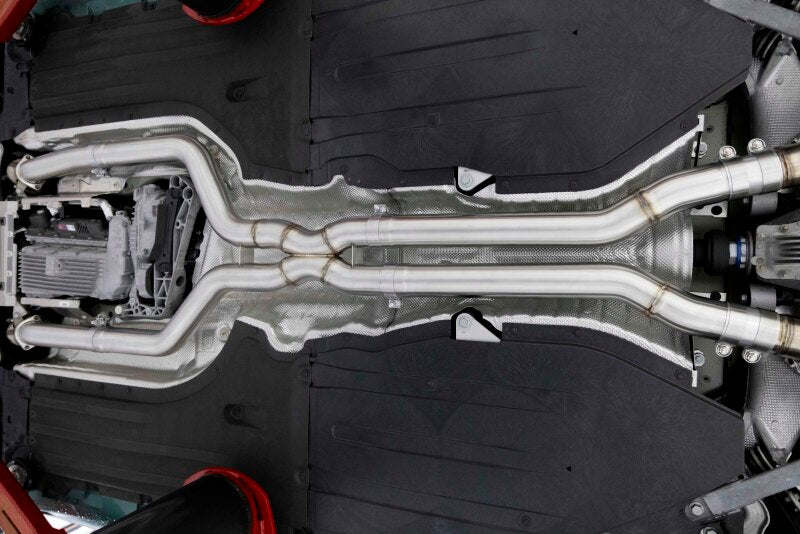Dinan 24-26 BMW X5 M LCI/X6 M LCI (F95/F96) High Flow X-Pipe Exhaust - 3.25in - Stainless Steel