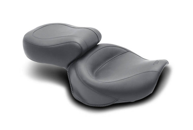 Mustang Motorcycle Mustang 00-08 Honda VT1100 Sabre,97-08 Spirit,87-97 Shadow,95-01 Ace Touring 1PC Seat - Black