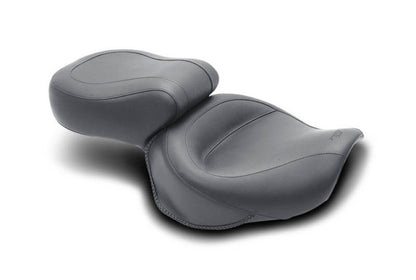 Mustang Motorcycle Mustang 00-08 Honda VT1100 Sabre,97-08 Spirit,87-97 Shadow,95-01 Ace Touring 1PC Seat - Black