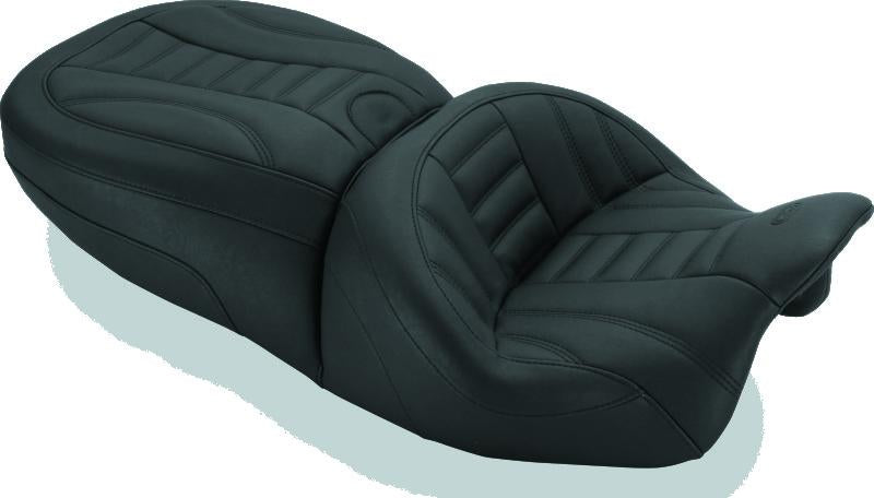 Mustang Motorcycle Mustang 20-22 Indian Challenger Fastback 1PC Seat - Black