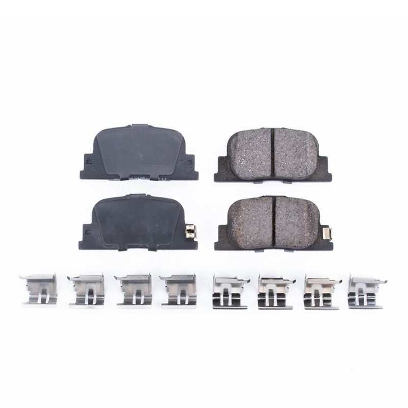 PowerStop Power Stop 00-01 Lexus ES300 Rear Z17 Evolution Ceramic Brake Pads w/Hardware