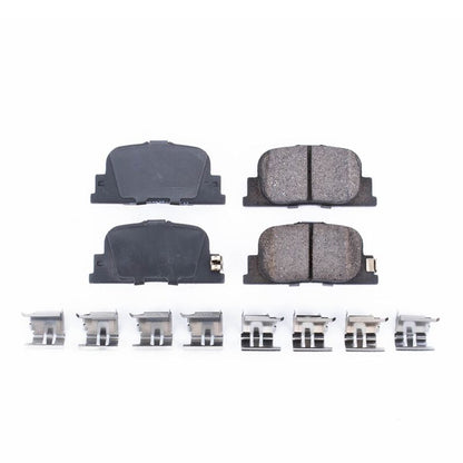 PowerStop Power Stop 00-01 Lexus ES300 Rear Z17 Evolution Ceramic Brake Pads w/Hardware