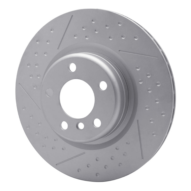 DFC 12-20 BMW 230i xDrive Rear GeoSPEC Coated Rotor - Dimpled and Slotted