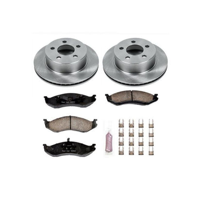 PowerStop Power Stop 99-01 Jeep Cherokee Front Autospecialty Brake Kit