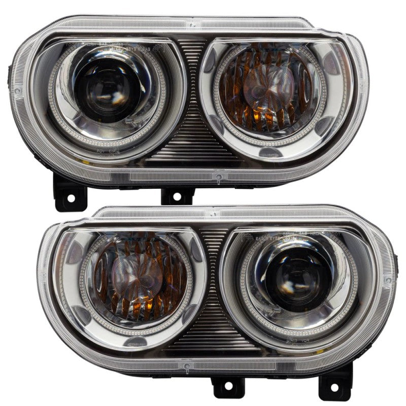 ORACLE Lighting Oracle 08-14 Dodge Challenger SMD HL (HID Style) - ColorSHIFT w/ BC1 Controller