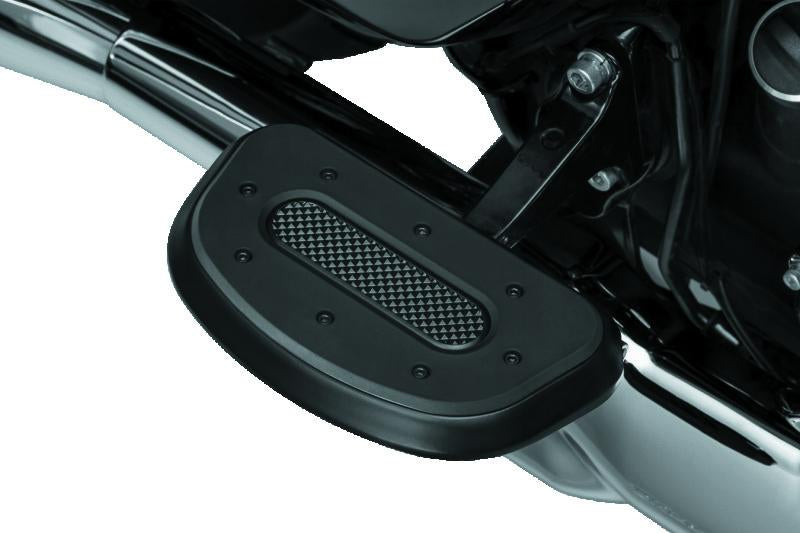 Kuryakyn Heavy Industry Passenger Floorboards Touring Models Black
