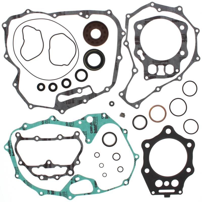 Vertex Pistons Vertex Gaskets 05-11 Honda TRX500FE Complete Gasket Kit w/ Oil Seals