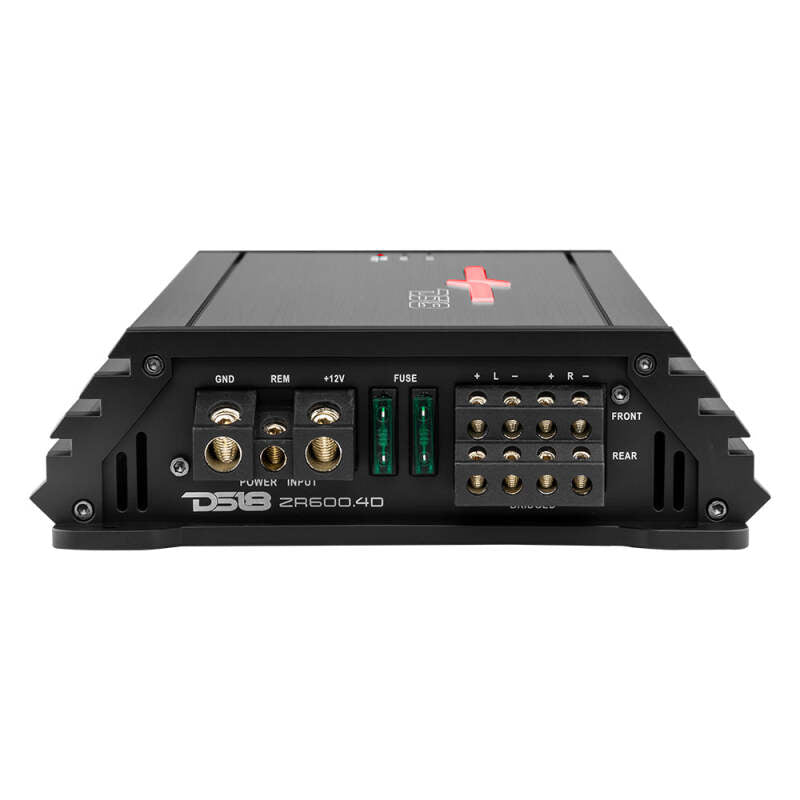 DS18 4-Channel Class D Amplifier 2x 400/4ohm Bridge 4 x 240/2ohm 4 x 150/4ohm Watts RMS