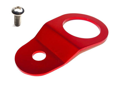 Torque Solution Radiator Mount w/ Insert (RED) : Mitsubishi Evolution 7/8/9