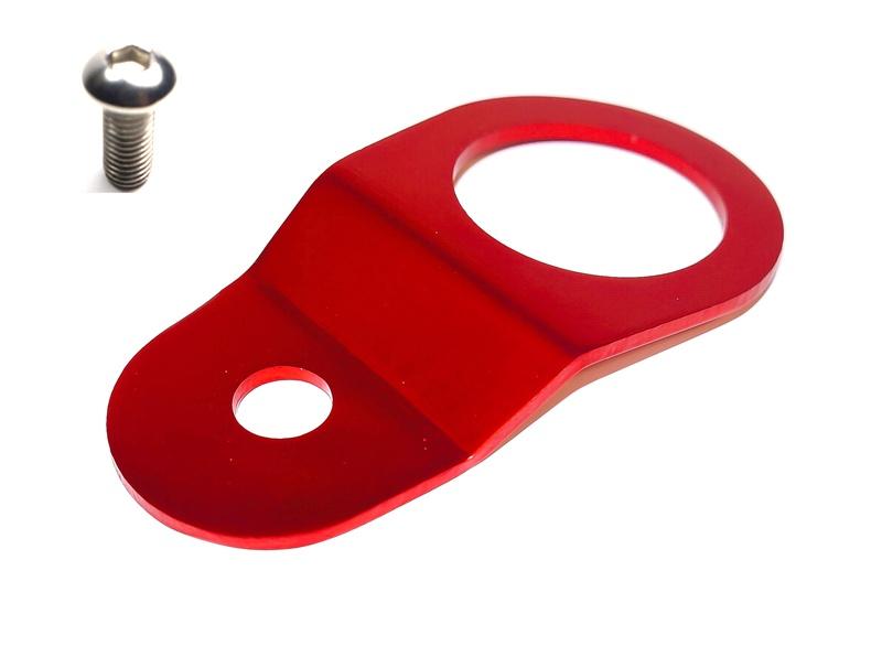 Torque Solution Radiator Mount (Black) : Mitsubishi Evolution 7/8/9