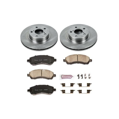 PowerStop Power Stop 97-01 Subaru Impreza Front Autospecialty Brake Kit