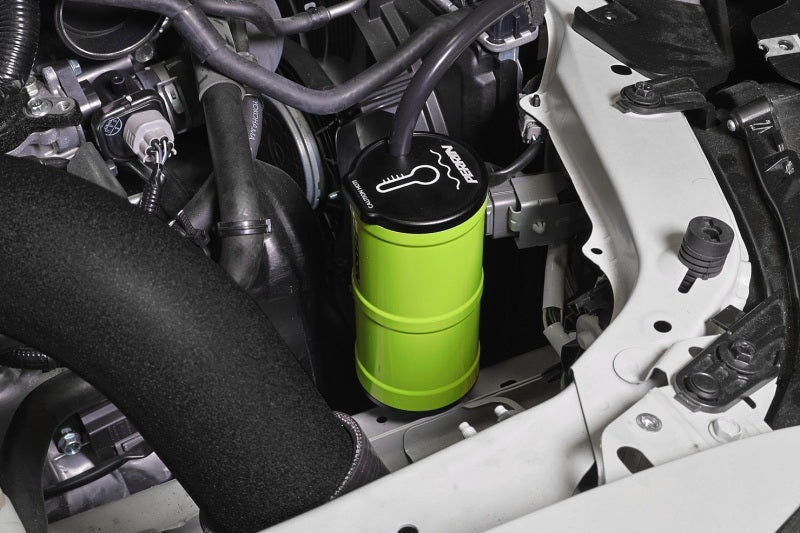 Perrin Performance PERRIN 02-26 Subaru WRX / 04-21 STI / 13-26 BRZ/GR86/FRS/86 Coolant Overflow Tank - Neon Yellow