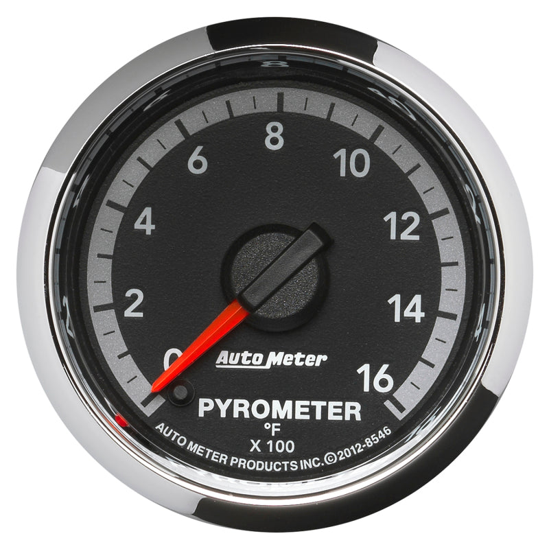 Autometer 10-12 Dodge Ram Gen4 Factory Match Triple Pillar Gauge Kit
