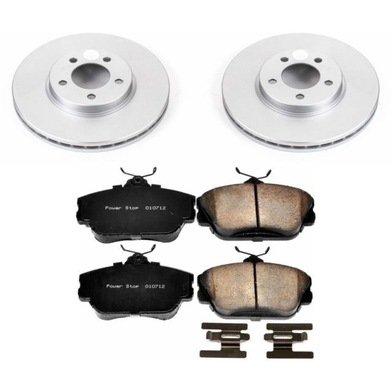 PowerStop Power Stop 96-99 Ford Taurus Front Z17 Evolution Geomet Coated Brake Kit