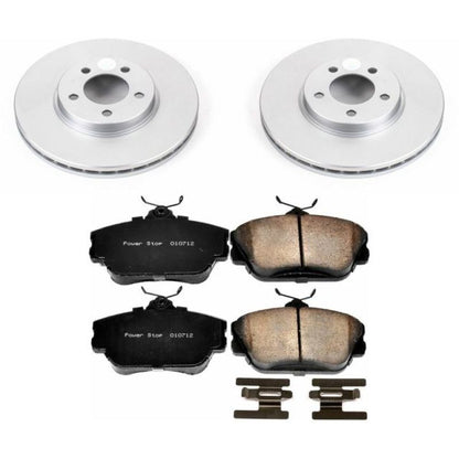 PowerStop Power Stop 96-99 Ford Taurus Front Z17 Evolution Geomet Coated Brake Kit