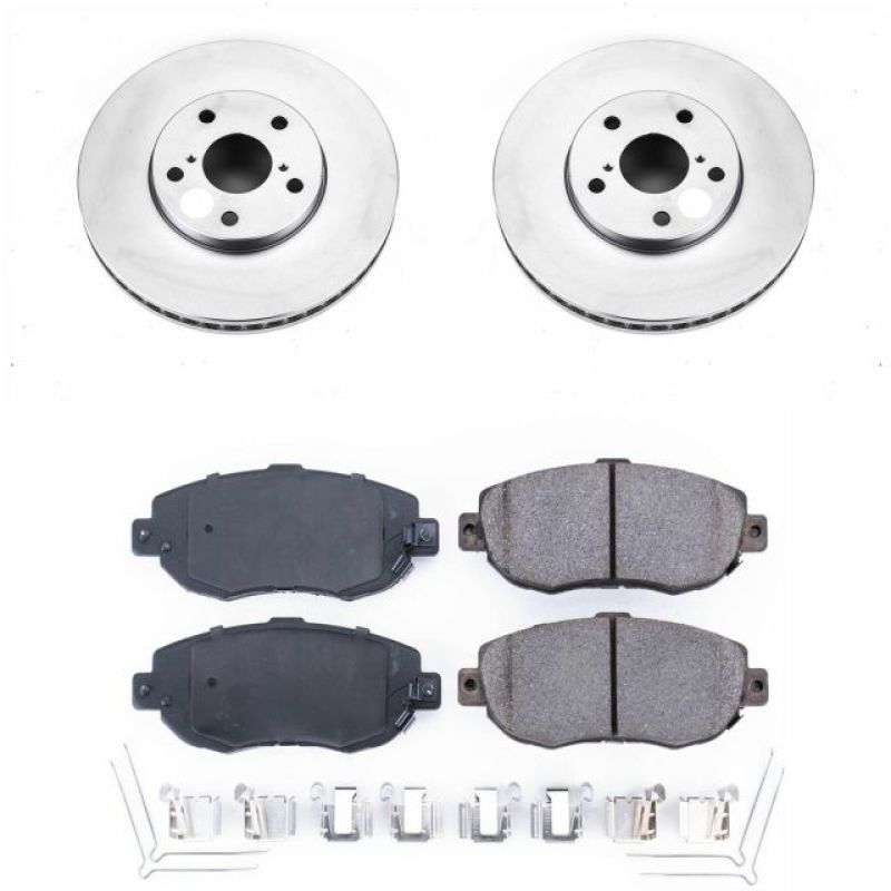 PowerStop Power Stop 93-05 Lexus GS300 Front Z17 Evolution Geomet Coated Brake Kit