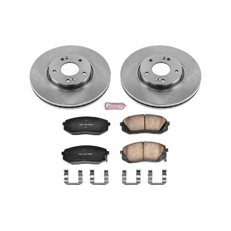 PowerStop Power Stop 12-16 Kia Sportage Front Autospecialty Brake Kit